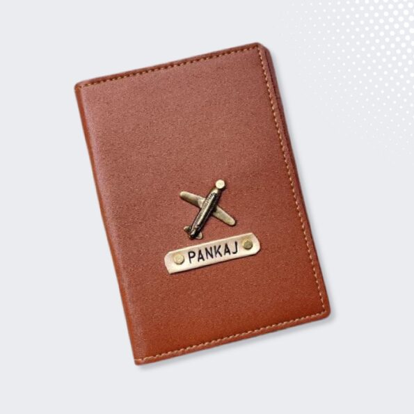 Passport Cover – Tan