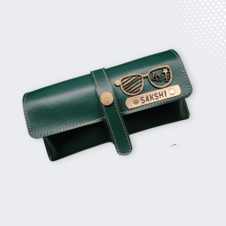 Green Sunglass Holder- Customized Sunglass Holder - personalized gifting - plush gifting