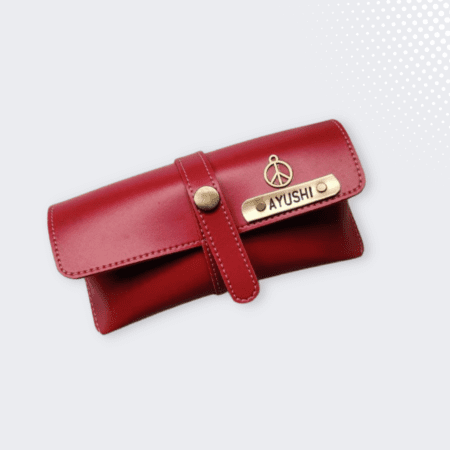Red Sunglass Holder- Customized Sunglass Holder - personalized gifting - plush gifting