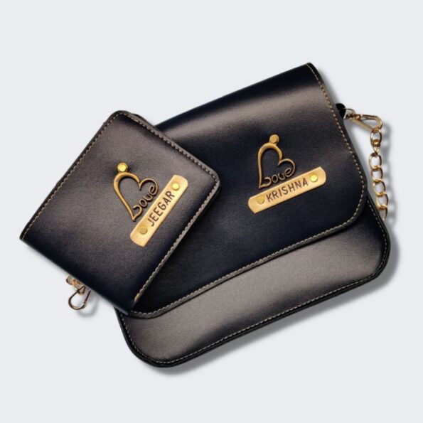 Couple Personalized Couple combo 3.0 – plush gifting – couple gift – leather combo – customizedhamper