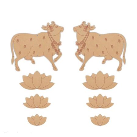 PICHWAI-COW-HAND-PAINTING-DUO-PIC-DOUBLE-SIDE-PHOTO-WALL-HANGING-PLUSH-GIFTING-CO