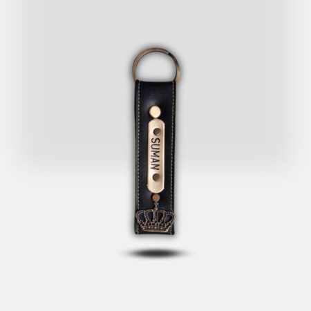 Black Keychain -Customized Keychain - Plush Gifting personalized gifting.jpeg